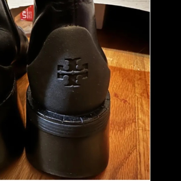 Tory Burch Leather Ankle Boots - Perfect Black, women's size 9 - Picture 7 of 9